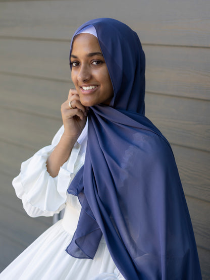 Classic Chiffon - Denim