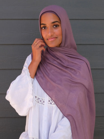 100% Bamboo Modal - Dusty Violet