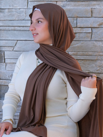 Essential Jersey - Chocolate Caramel