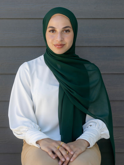 Classic Chiffon - Emerald