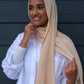 Crinkle Chiffon - Cream