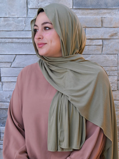 Essential Jersey - Pale Olive