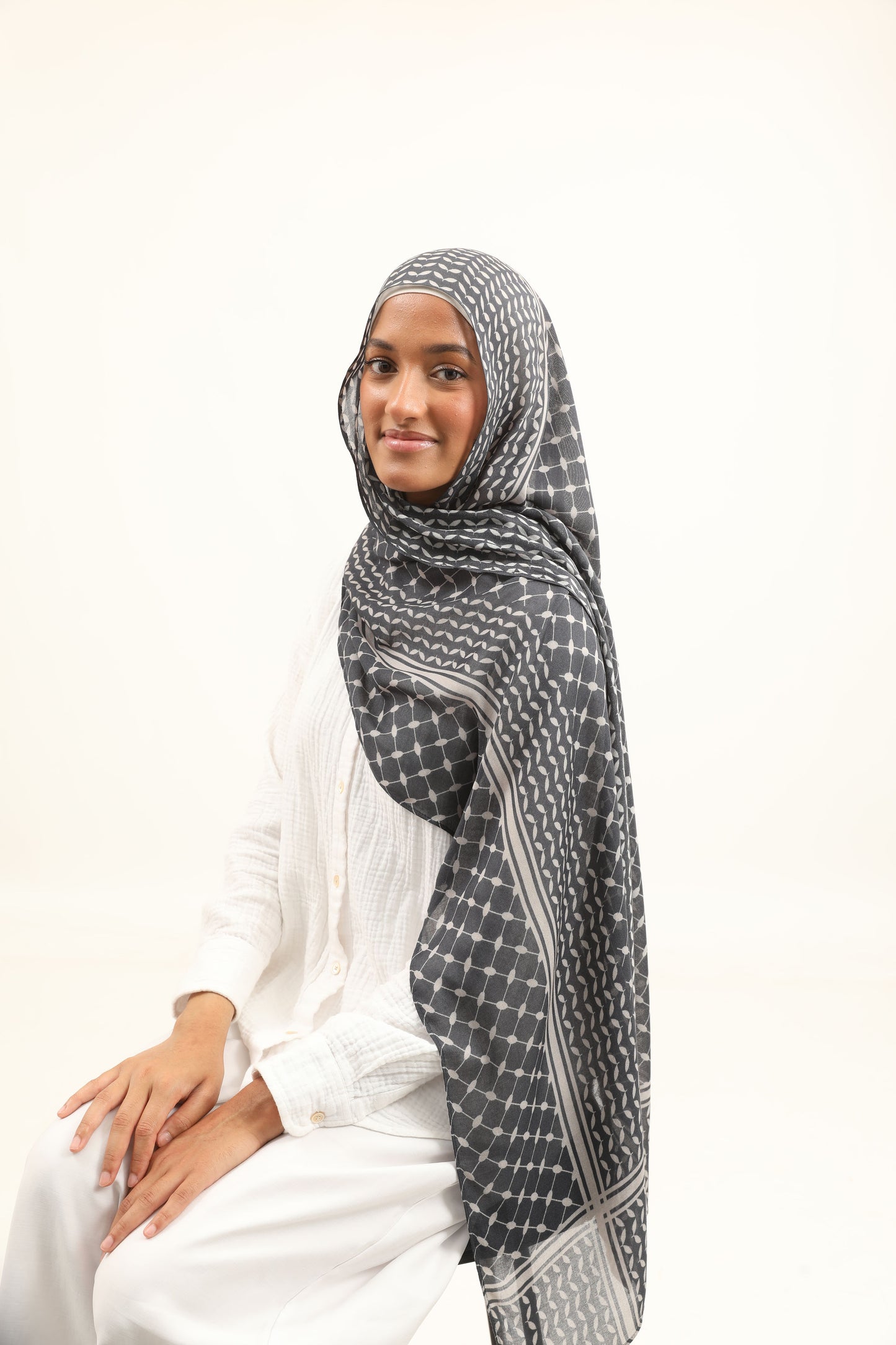 Print Modal - Midnight Keffiyeh