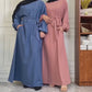 Everyday Abaya | With Belt & Pockets | Cobalt