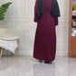 Everyday Abaya | With Belt & Pockets | Saffron