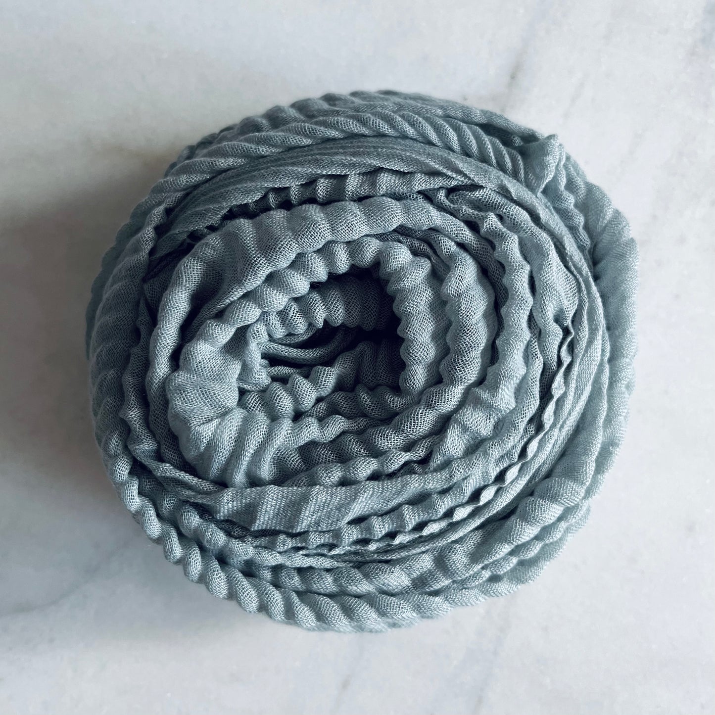 Cotton Crinkle - Stone