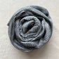 Jersey Crinkle - Heather Grey