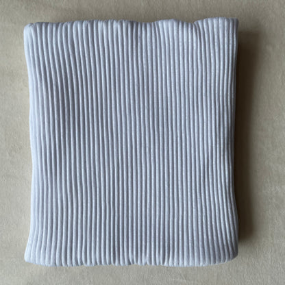 Jersey Crinkle - Bright White