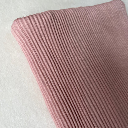 Jersey Crinkle - Dusty Blush