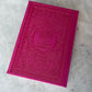 Large Quran (with Tafsir) - Hot Pink