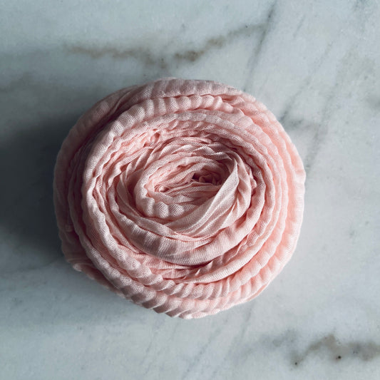 Cotton Crinkle - Light Pink