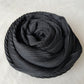 Jersey Crinkle - Black