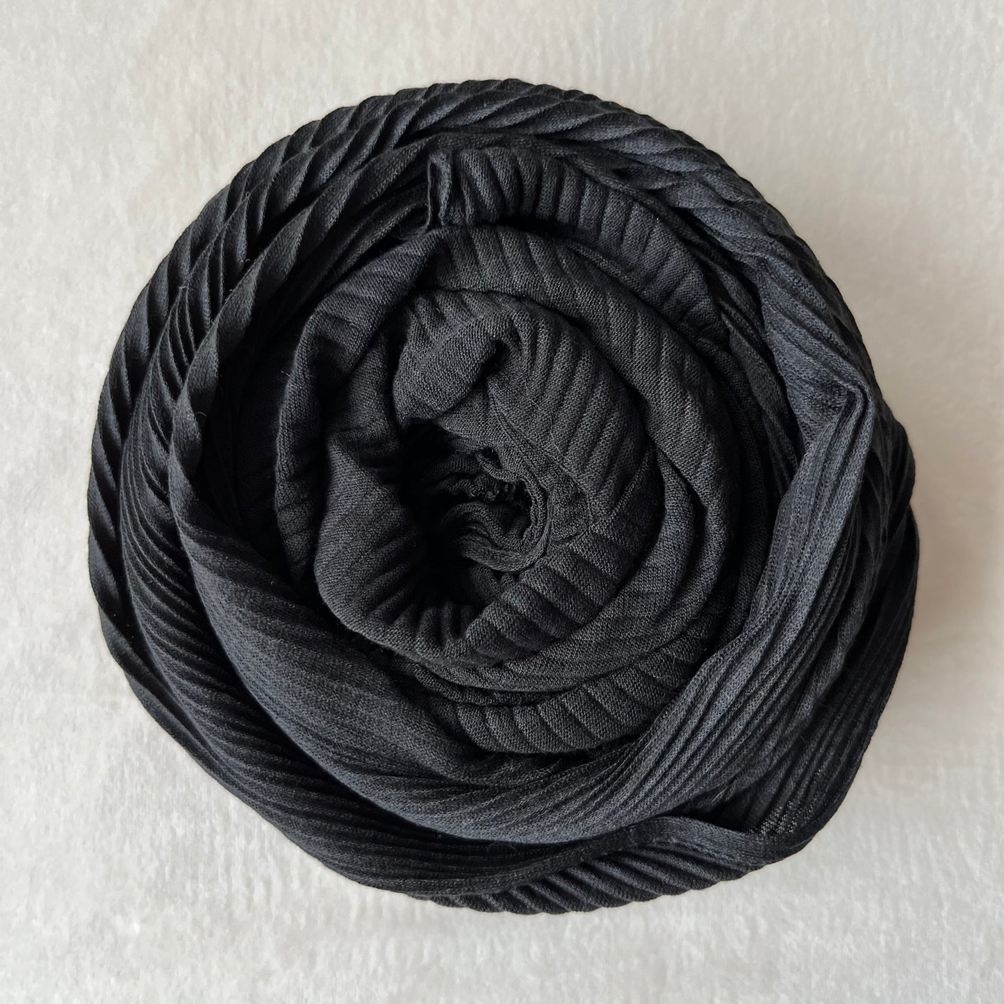 Jersey Crinkle - Black