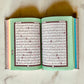 Regular Colourful Quran - Orange with Gold