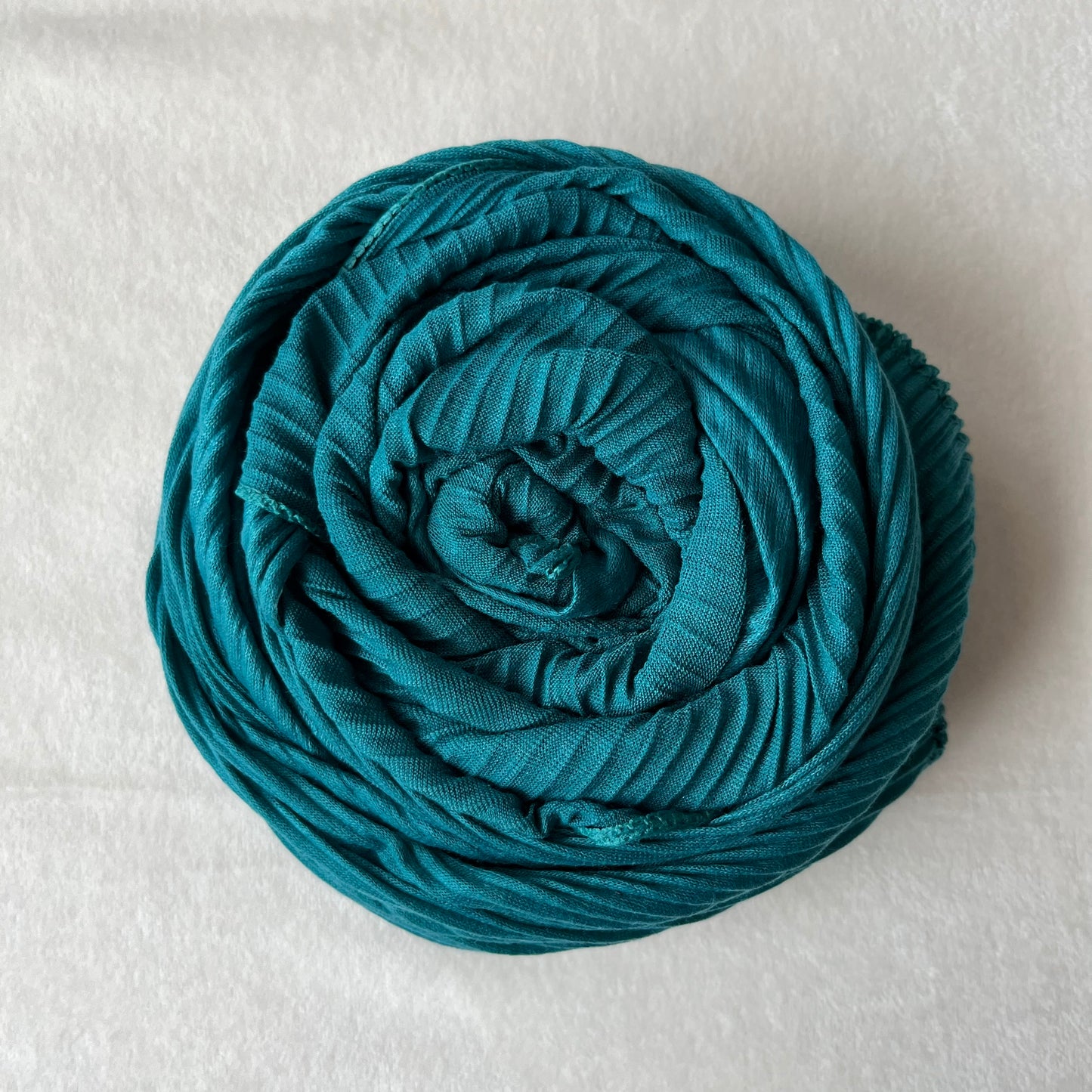 Jersey Crinkle - Turquoise