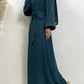 Everyday Abaya | With Belt & Pockets | Dark Sage