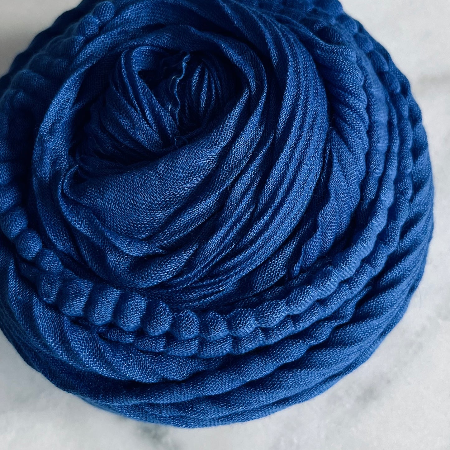 Cotton Crinkle - Cobalt