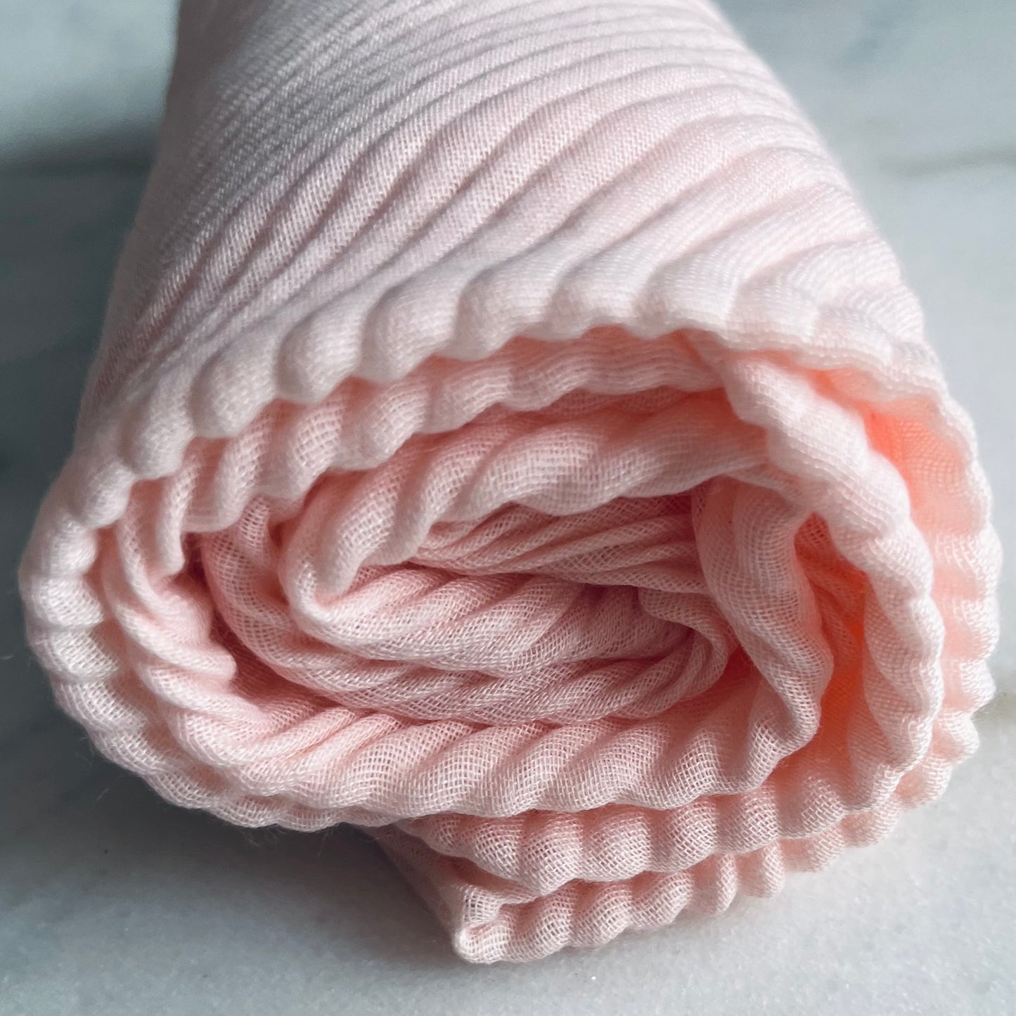 Cotton Crinkle - Light Pink