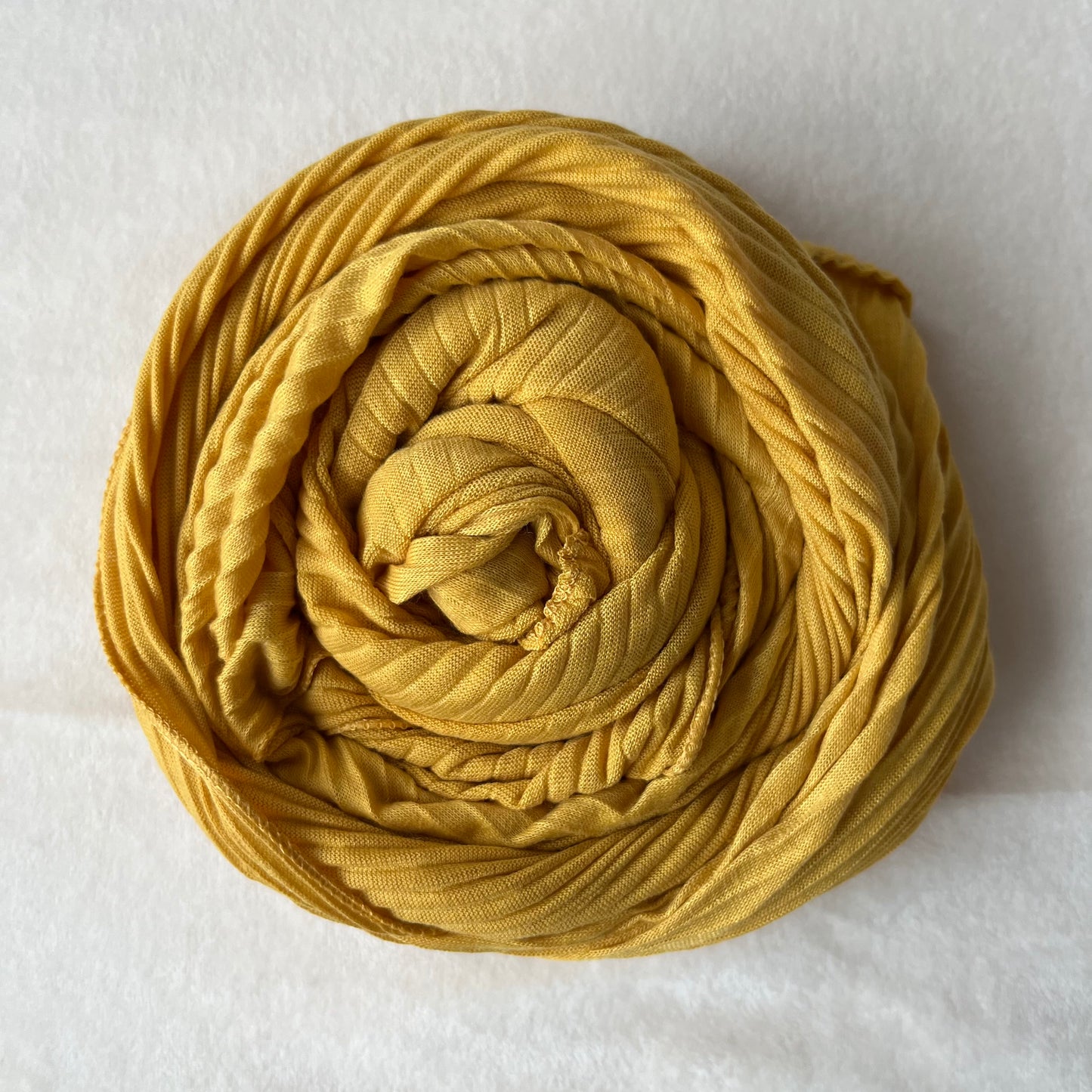 Jersey Crinkle - Mustard