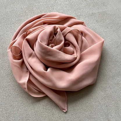 Classic Chiffon - Salmon Peach