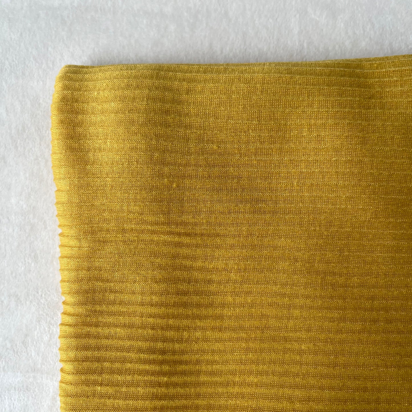 Jersey Crinkle - Mustard