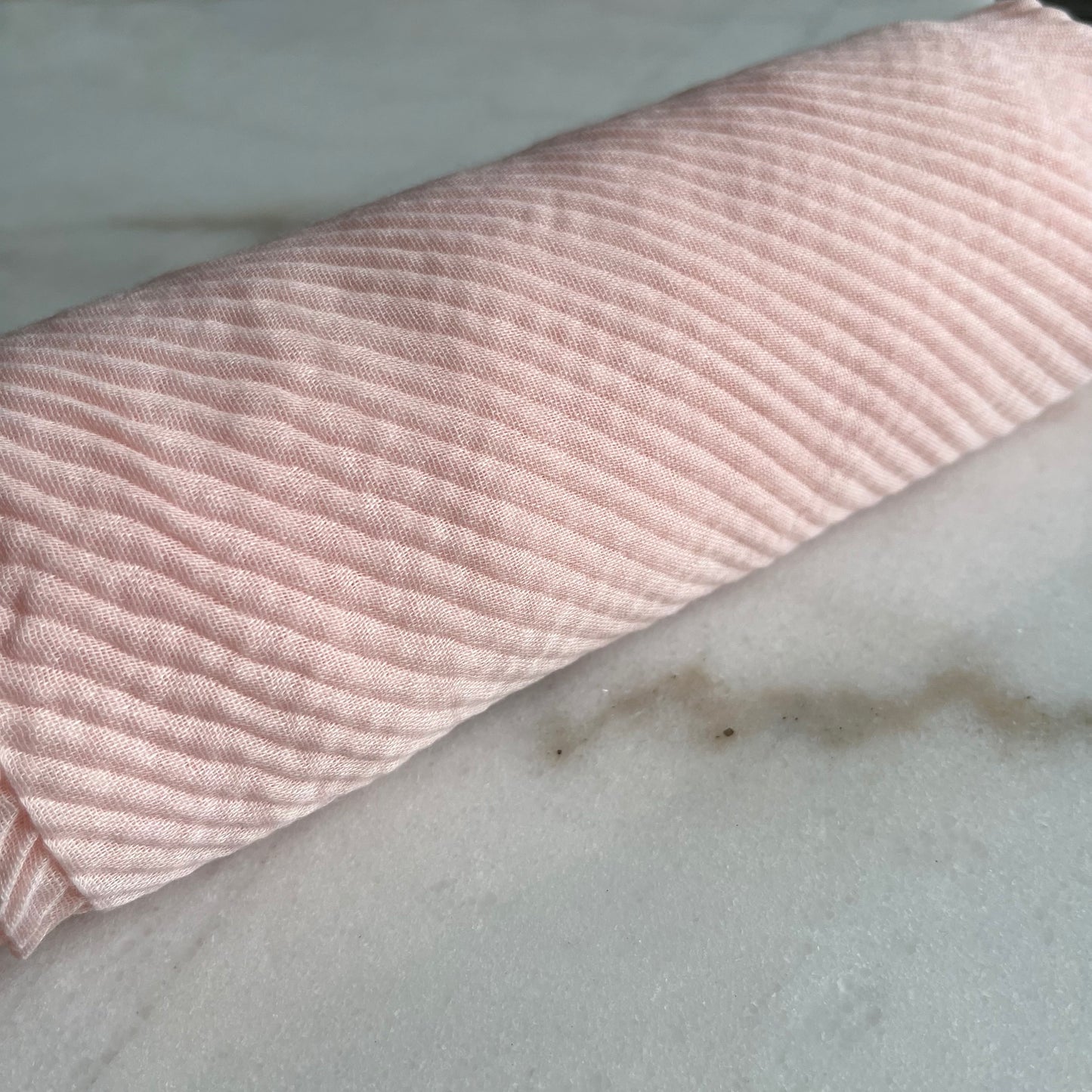 Cotton Crinkle - Light Pink