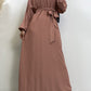 Everyday Abaya | With Belt & Pockets | Dusty Blush