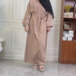 Everyday Abaya | With Belt & Pockets | Latte