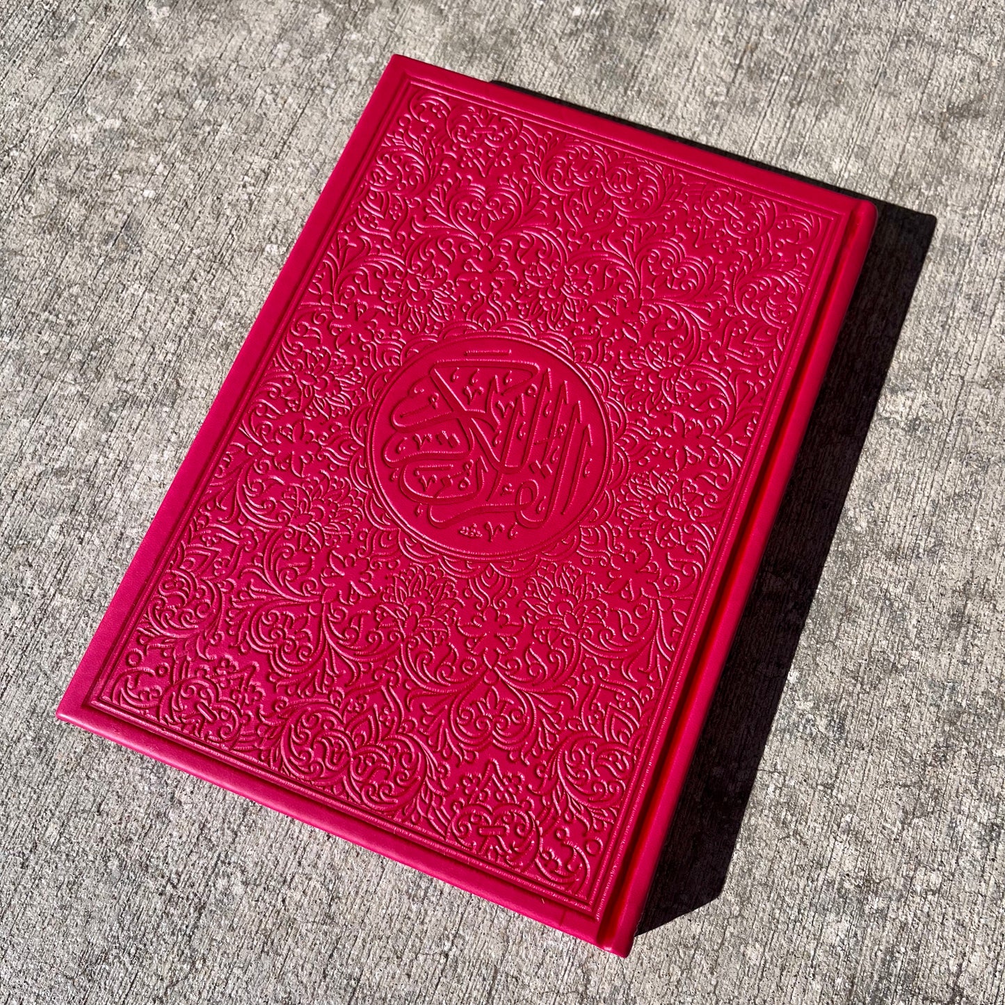 Large Quran - Poppy Red